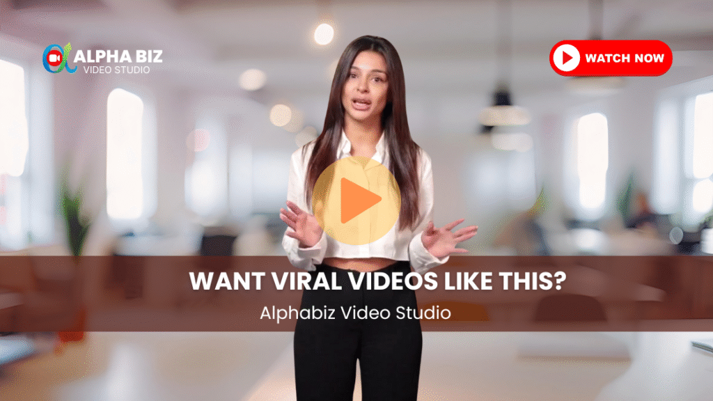 Female AI Presenter for Viral Social Media Videos – Alphabiz Video Studio (Alphabiz Company | alphabiz.in | video.alphabizhub.com)